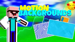 🤩HOW TO MAKE MOTION BACKGROUNDS FOR YOUR MINECRAFT VIDEOS (DON'T MISS)