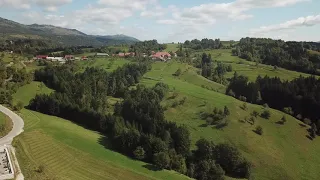 Slovenia, Predjama Castle. DJI Mavic 4K