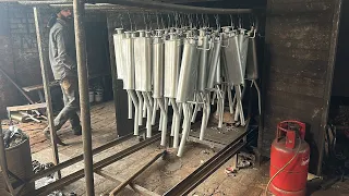 Silencer Making Process | Manufacturing Of Loader Rickshaw Muffler in Factory