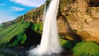 Футаж Водопады мира - Footage waterfalls of the world  - vodopad 4  Природа