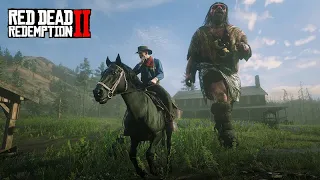 O GIGANTE está roubando as vacas da nossa FAZENDA  -  Red Dead Redemption 2