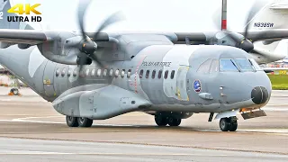 CASA C295M 'Polish Air Force 030' coming in from Warsaw | Amsterdam Schiphol