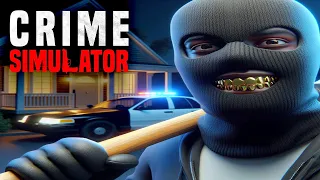 THEY GAVE ME EARLY ACCESS TO CRIME SIMULATOR! 😈