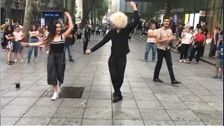 Чеченская Лезгинка Madina На Улице Руставели В Центре Тбилиси 2019 Девушка Танцует Чудесно ALISHKA