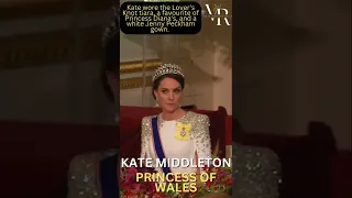 KATE MIDDLETON DAZZLES AT BANQUET OF KING CHARLE'S