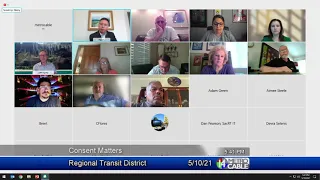 Sacramento Regional Transit District - May 10, 2021