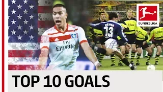 Top 10 Best US Goals in the Bundesliga!