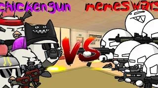 chicken gun vs memes wars анимация 1 часть