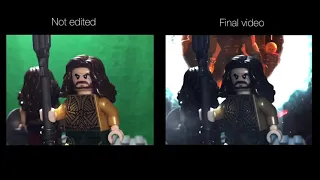 Lego Zack Snyder’s Justice League Final Fight | behind the scenes comparison