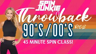 Throwback: 90s-00s R&B! 🔥 45 Minute Spin Class With Weights!