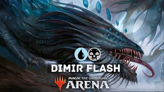 HOW TO COMPLETELY OUTPLAY YOUR OPPONENT WITH DIMIR FLASH?! | DIMIR HISTORIC FLASH | MTG ARENA