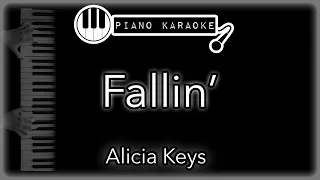 Fallin' - Alicia Keys - Piano Karaoke Instrumental