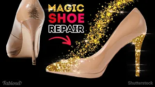 How to repair shoes at home || DIY transformation