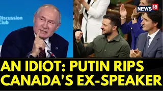 Vladimir Putin Calls Canada's Former House Speaker Anthony Rota An 'Idiot' | Canada Russia News