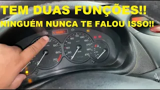 CHAVE ACESA NO PAINEL PEUGEOT 206 E 207 TEM DUAS FUNÇÕES/COMO APAGAR LUZ CHAVE DE AVISO DE REVISÃO?