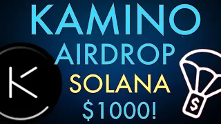 Kamino Solana Airdrop! How To Qualify 2024