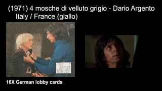Italian horror & giallo movies: 1971 part1 ('Four Flies on Grey Velvet', 'Slaughter Hotel')