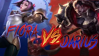 HOW TO DOMINATE LANE AGAINST DARIUS AS FIORA