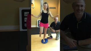 Dr Duke Tip: Ankle Balance with Wobble Board