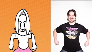 Arin's Dance - Side by Side (Animated vs IRL)