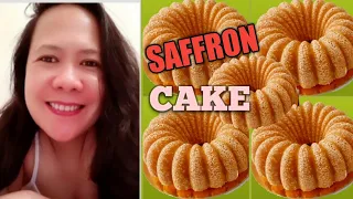 Easy saffron cake  RECIPE