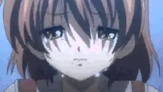 грустный аниме клип clannad