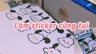 Làm sticker cùng tuiiii|Pannie