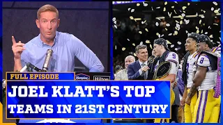 Klatt ranks his Top 10 College Football Teams since 2000