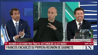 El análisis de los principales temas del día en el pase entre Esteban Trebucq y Eduardo Feinmann