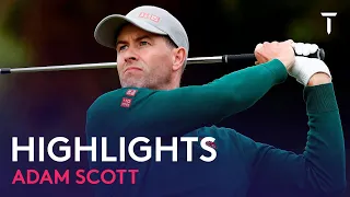 Adam Scott Round 2 Highlights | 2022 ISPS HANDA Australian Open