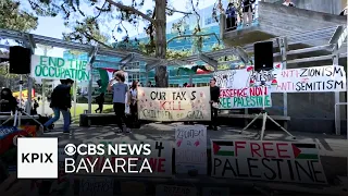 San Francisco State University is the latest local university to join protest encampments