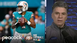 Mike McDaniel: Tua Tagovailoa 'finding another level of his game' | Pro Football Talk | NFL on NBC