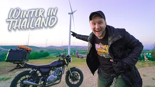 WINTER in Thailand!!! / Khao Kho Mountains Adventure / Phetchabun Motorbike Tour