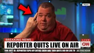 Top 5 Funniest Ways PEOPLE QUIT THEIR JOB ON CAMERA!