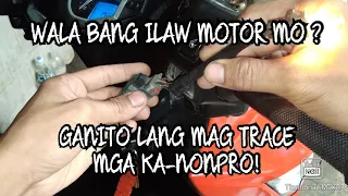 Walang headlight na motor (paano mag trace ng sira?)