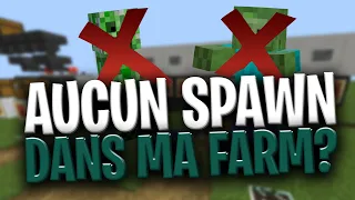 AUCUN SPAWN Dans ma FERME à MOB ? Minecraft BEDROCK FIX