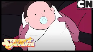 Amethyt and Steven are Babies | Three Gems and a Baby | Steven Universe | Cartoon Network