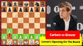 Magnus Carlsen Goes For Hypermodern Nimzo–Larsen Attack