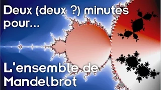 Deux (deux ?) minutes pour Mandelbrot