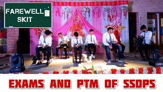 Exams and school PTM of 11th class of SSDPS | Funny skit for farewell | #farewellskit #g1