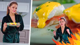 Как готовить Яйцо Бенедикт? Готовим завтрак вместе с Анной Михайловской