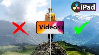 Wie du iPhone HDR Videos bearbeitest in DaVinci Resolve iPad