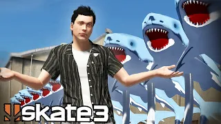 How Many SHARKS Can You Jump in Skate 3?