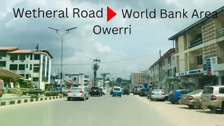 THIS IS OWERRI: Wetheral Road to World Bank Area, Owerri, Imo State, Nigeria.