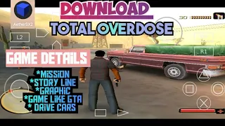 2024 How To Play Total Overdose In Android. Game Like GTA