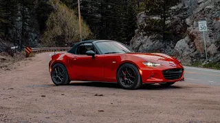 ND MX5 Miata Morning Mountain Road Drive