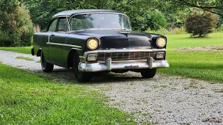 1956 chevy sedan 150 walk around