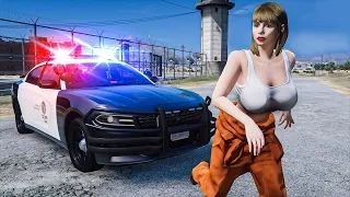 Breaking Taylor Swift out of Prison in GTA 5