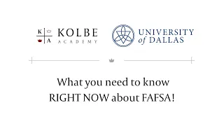 What you need to know RIGHT NOW about FAFSA!