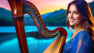 Heavenly Harp Music 🎶 Relaxing Music for Stress Relief & Healing 💕 Album